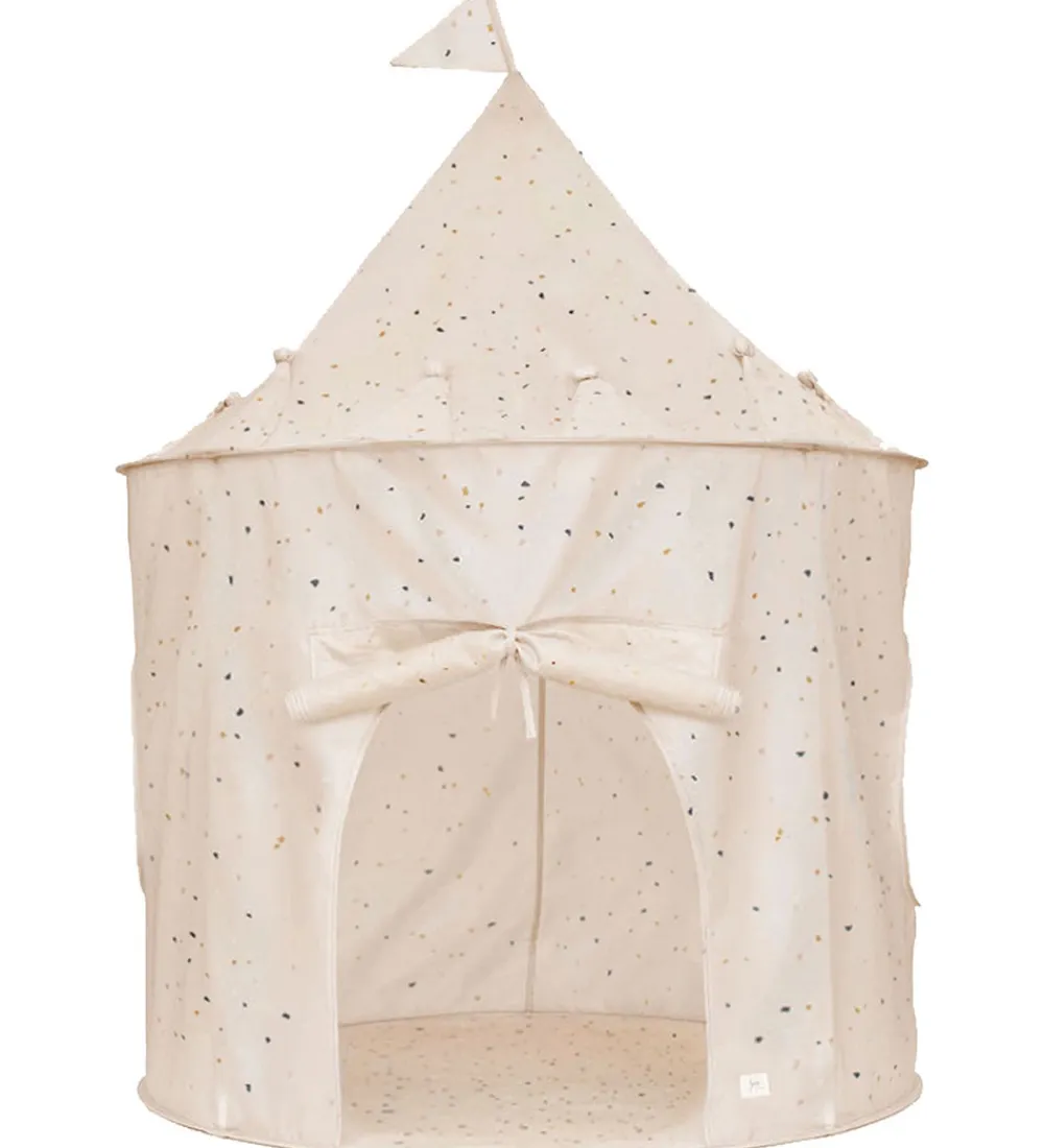 Legetelte|Legetelte-3 Sprouts Legetelt - 100 x 135 cm - Terrazzo/Mandel