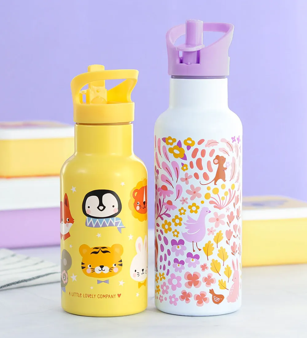 Drikkedunke|Drikkedunke-A Little Lovely Company Drikkedunk - Rustfrit Stål - 350ml