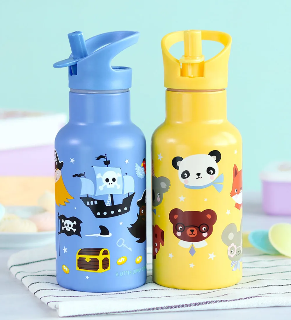 Drikkedunke|Drikkedunke-A Little Lovely Company Drikkedunk - Rustfrit Stål - 350ml