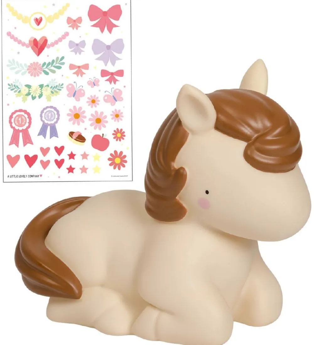 Natlamper|Fritstående Lamper-A Little Lovely Company Lampe - 20 cm - Horse