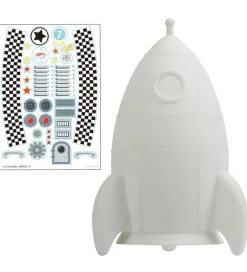 Natlamper|Fritstående Lamper-A Little Lovely Company Lampe - 20 cm - Rocket