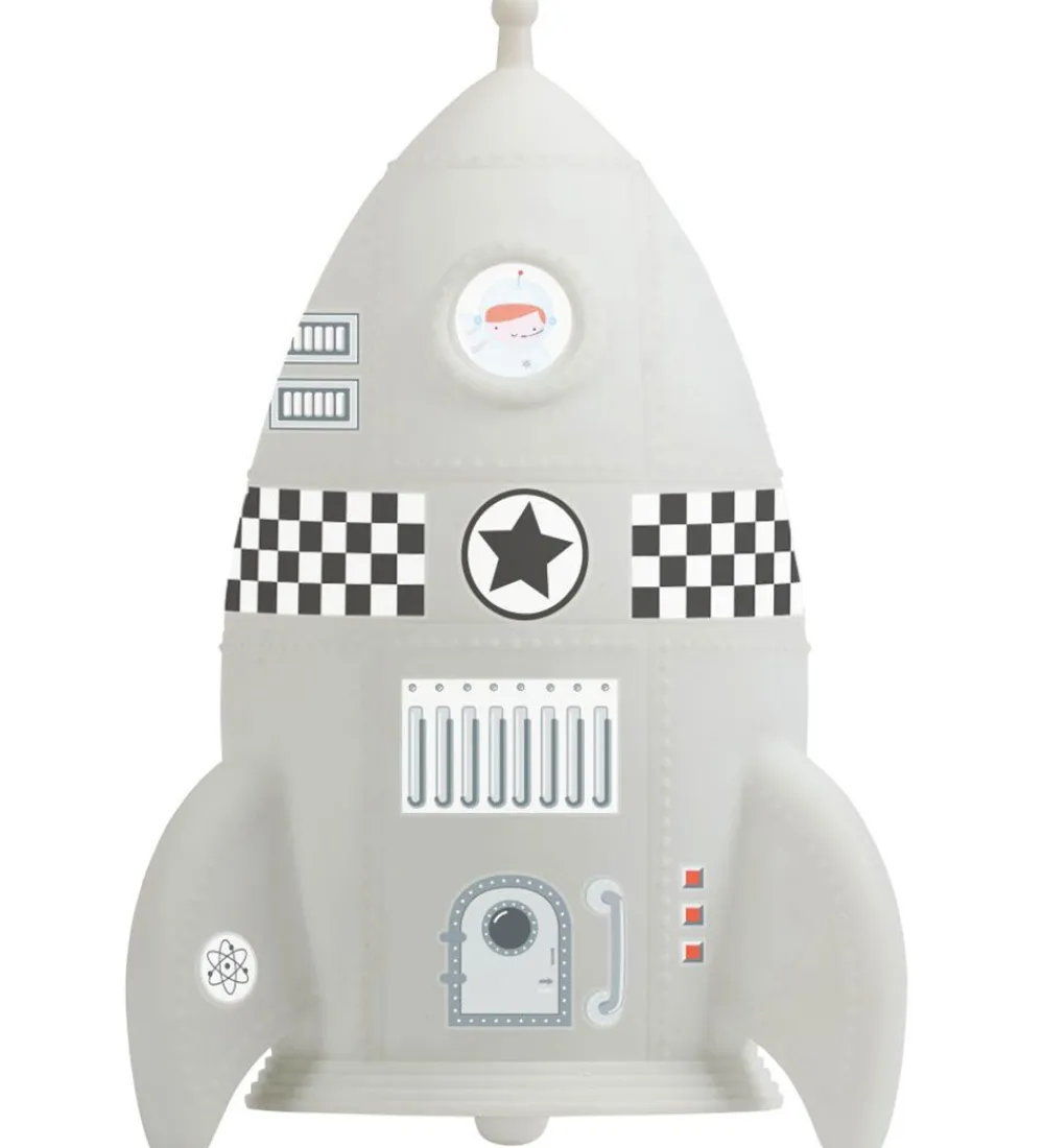 Natlamper|Fritstående Lamper-A Little Lovely Company Lampe - 20 cm - Rocket