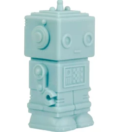 A Little Lovely Company Natlamper|Fritstående Lamper*Lampe - 14 cm - Robot - Smoky Blue