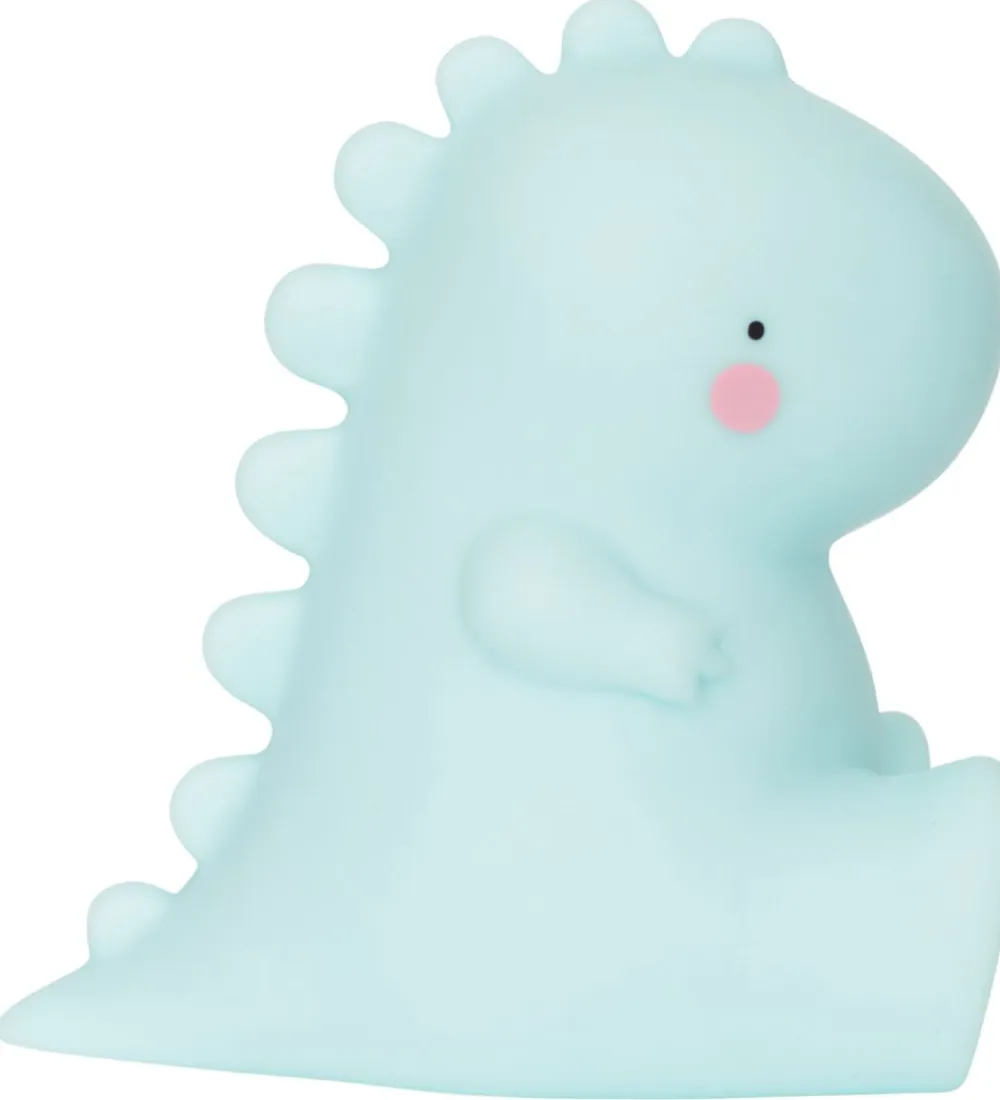Natlamper|Fritstående Lamper-A Little Lovely Company Minilampe - 12,5 cm - T-Rex