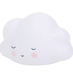 A Little Lovely Company Natlamper|Fritstående Lamper*Natlampe - 9x16x5,5 cm - Sleeping Cloud