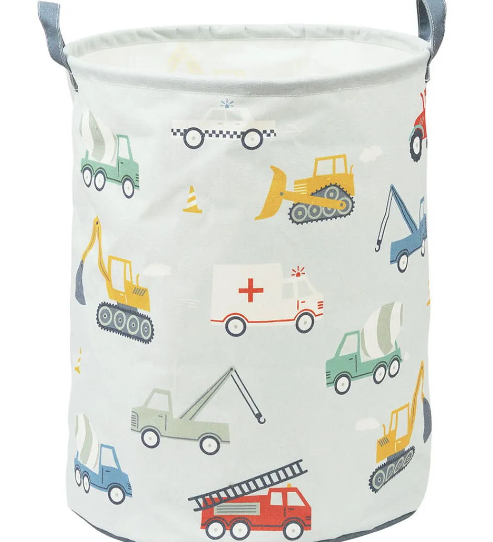 Kurve-A Little Lovely Company Opbevaringskurv - 40x50 cm - Vehicles