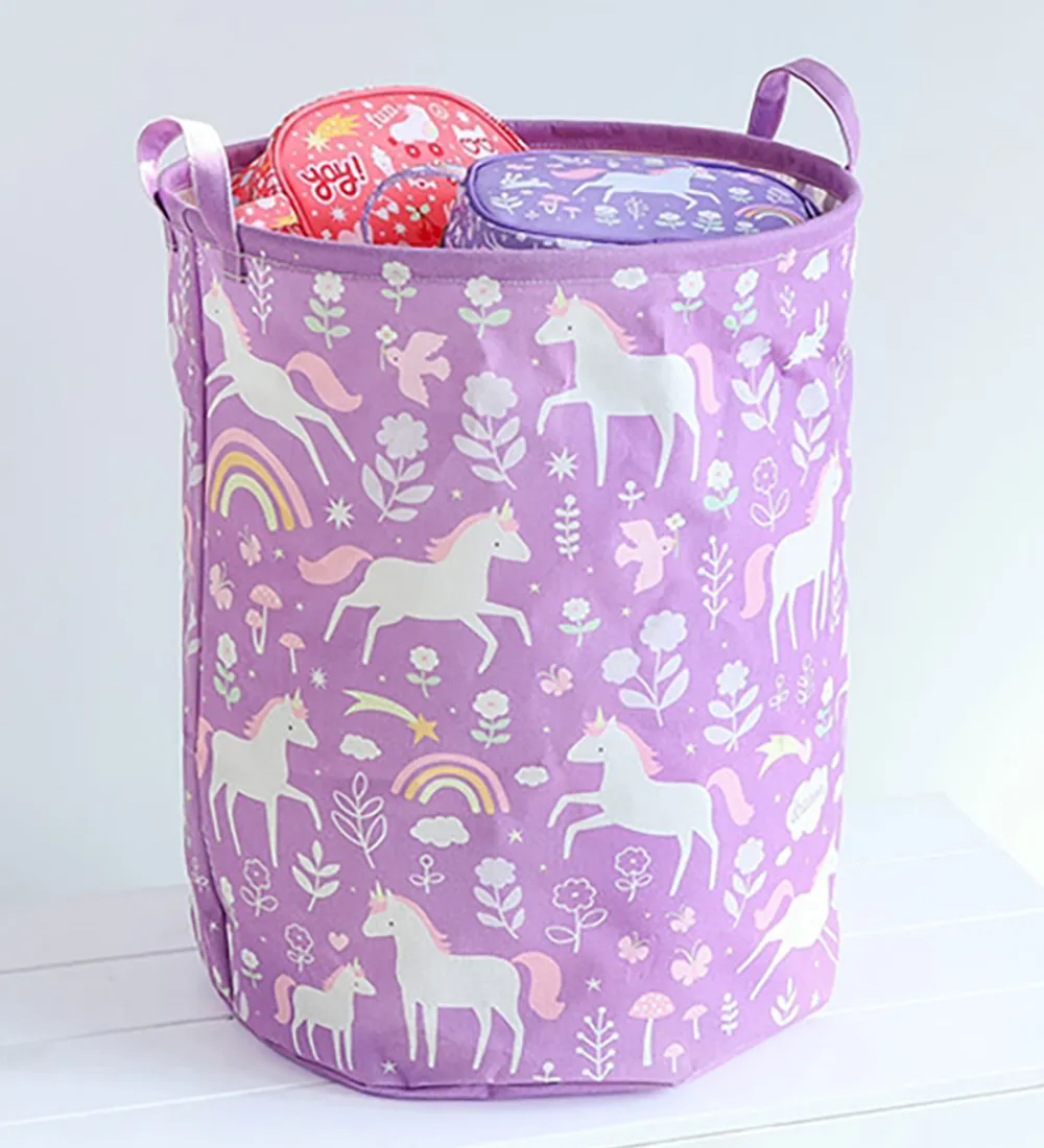 A Little Lovely Company Kurve|Opbevaring*Opbevaringskurv - 40x50 cm - Unicorn Dre