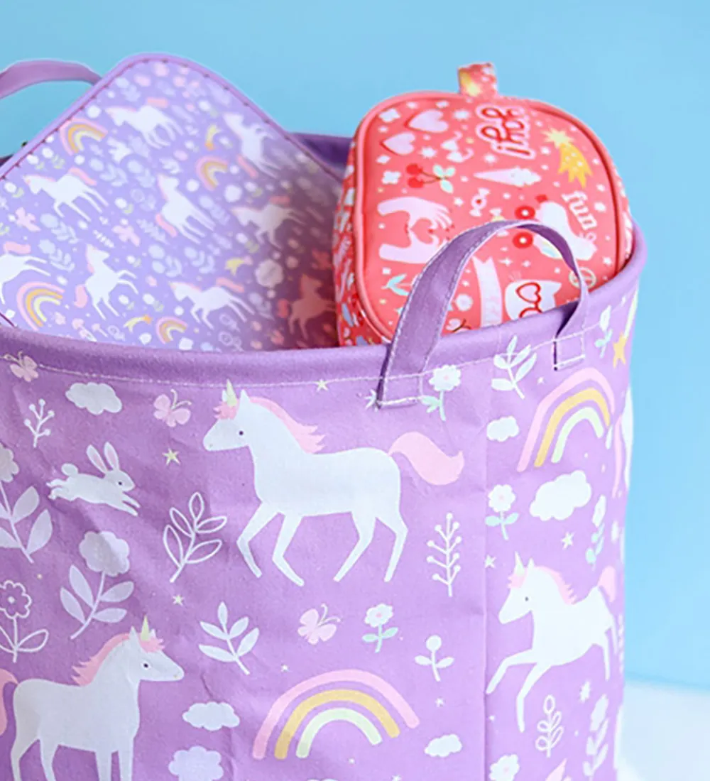 A Little Lovely Company Kurve|Opbevaring*Opbevaringskurv - 40x50 cm - Unicorn Dre