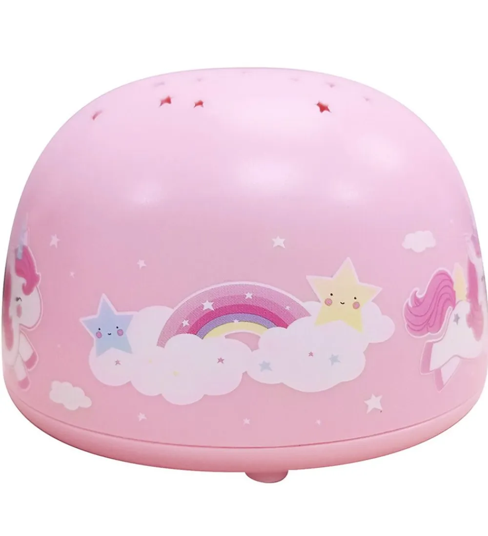 A Little Lovely Company Natlamper|Fritstående Lamper*Projektørlampe - 14x9 - Unicorn