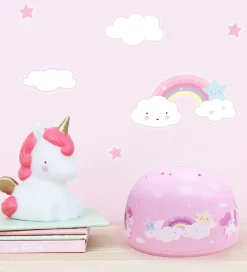 A Little Lovely Company Natlamper|Fritstående Lamper*Projektørlampe - 14x9 - Unicorn