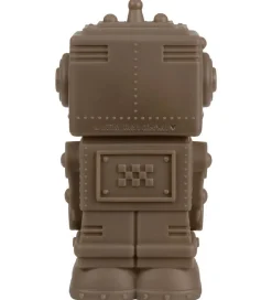 Sparegrise-A Little Lovely Company Sparegris - 16 cm - Robot - Ash Brown