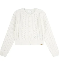 Striktrøjer-Abercrombie & Fitch Cardigan - Strik - Jet Stream m. Hulmønster