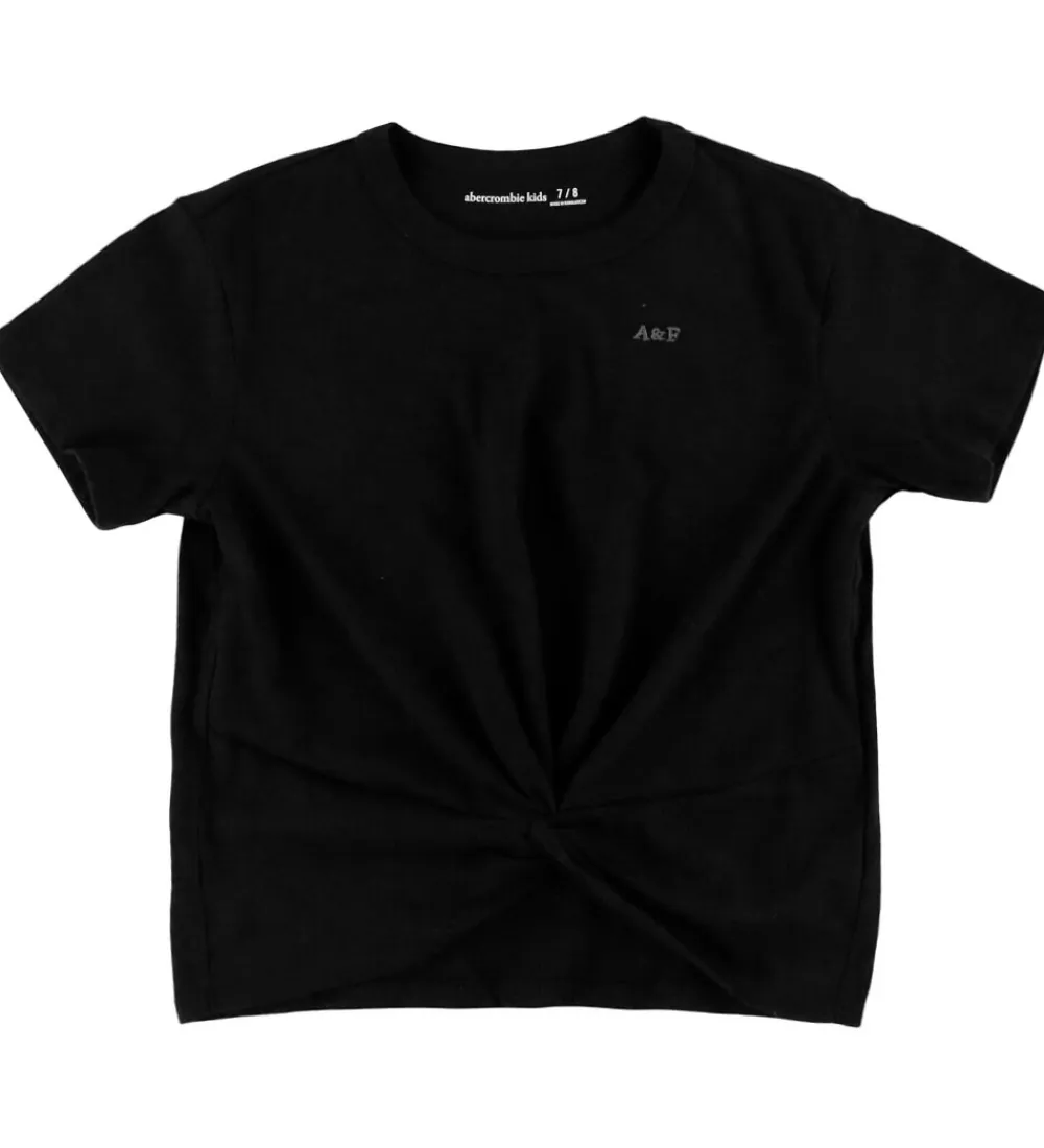 Abercrombie & Fitch T-Shirts*T-shirt - 3-pak - Hviv/Sort/Gråmeleret m. Kn
