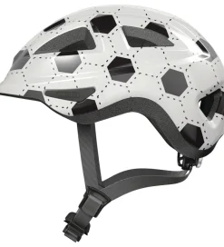 Børnesikkerhed|Cykelhjelme-Abus Cykelhjelm - Anuky 2.0 - White Football