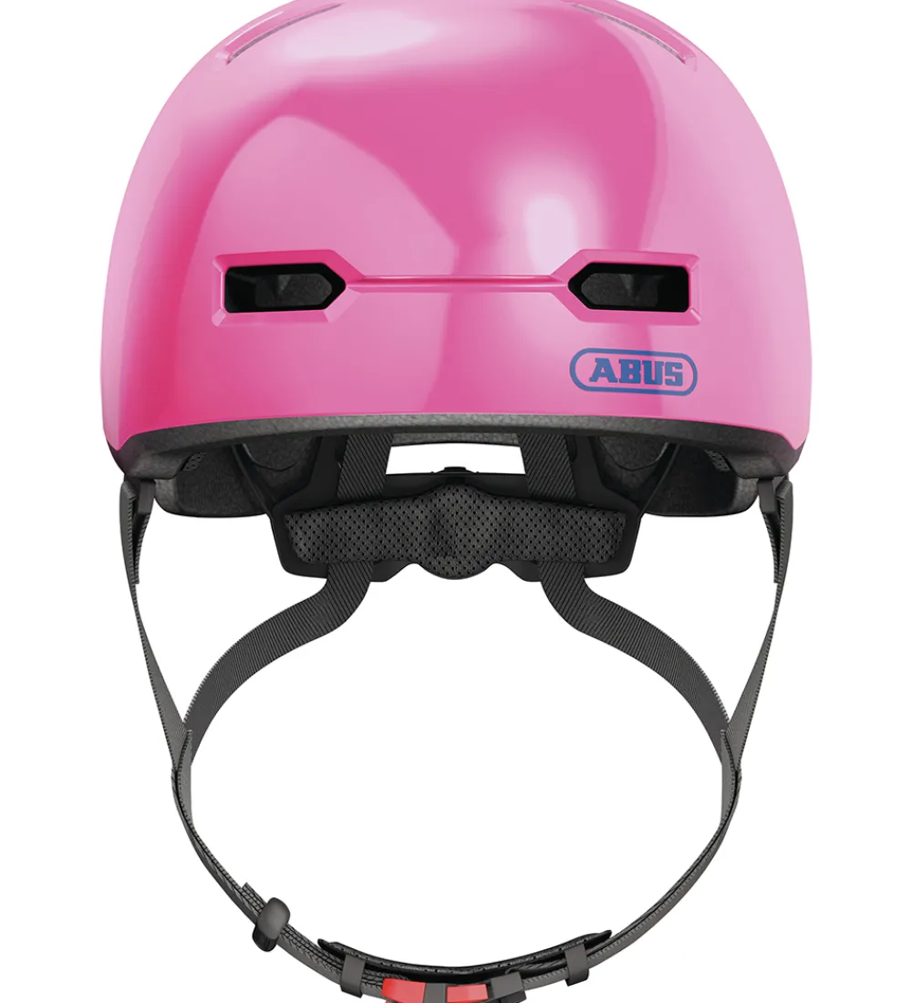Abus Børnesikkerhed|Cykelhjelme*Cykelhjelm - Skurb Kid - Shiny Pink