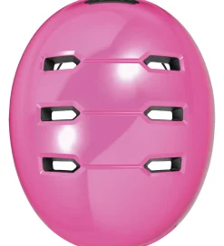 Abus Børnesikkerhed|Cykelhjelme*Cykelhjelm - Skurb Kid - Shiny Pink