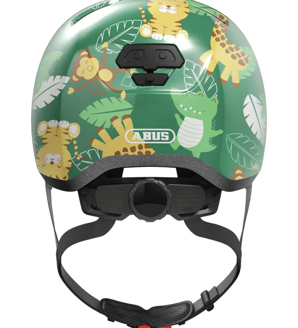 Børnesikkerhed|Cykelhjelme-Abus Cykelhjelm - Skurb Kid - Green Jungle