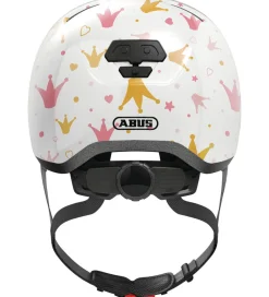 Børnesikkerhed|Cykelhjelme-Abus Cykelhjelm - Skurb Kid - White Crowns