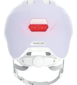 Abus Børnesikkerhed|Cykelhjelme*Cykelhjelm - Smiley 3.0 Ace Led - Pure Lavender