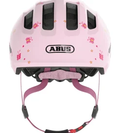 Abus Børnesikkerhed|Cykelhjelme*Cykelhjelm - Smiley 3.0 - Rose Princess