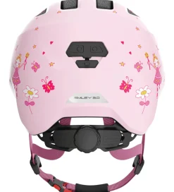Abus Børnesikkerhed|Cykelhjelme*Cykelhjelm - Smiley 3.0 - Rose Princess