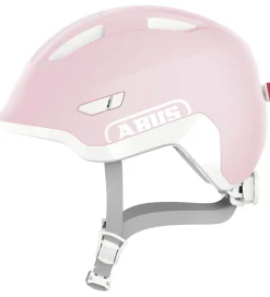 Børnesikkerhed|Cykelhjelme-Abus Cykelhjelm - Smiley 3.0 Ace Led - Pure Rose