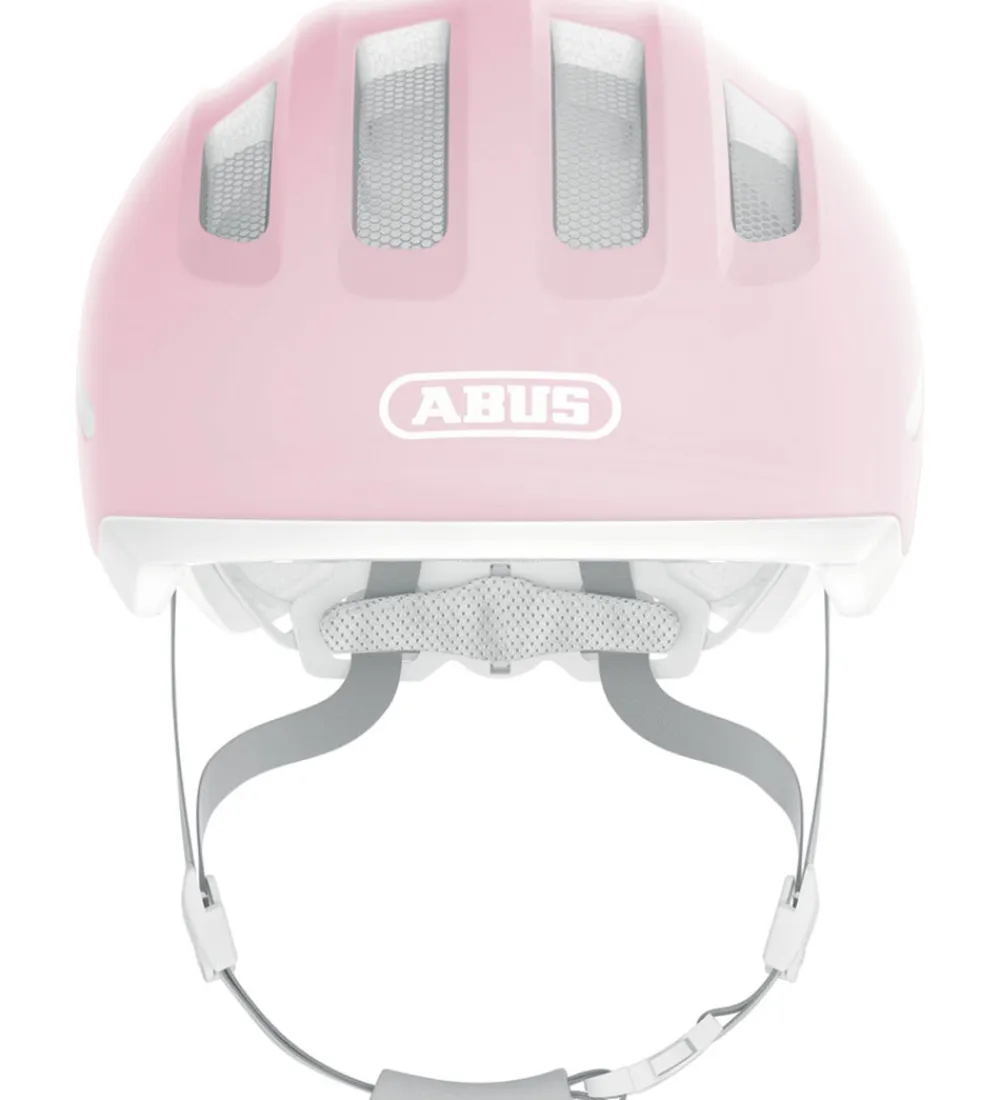 Børnesikkerhed|Cykelhjelme-Abus Cykelhjelm - Smiley 3.0 Ace Led - Pure Rose