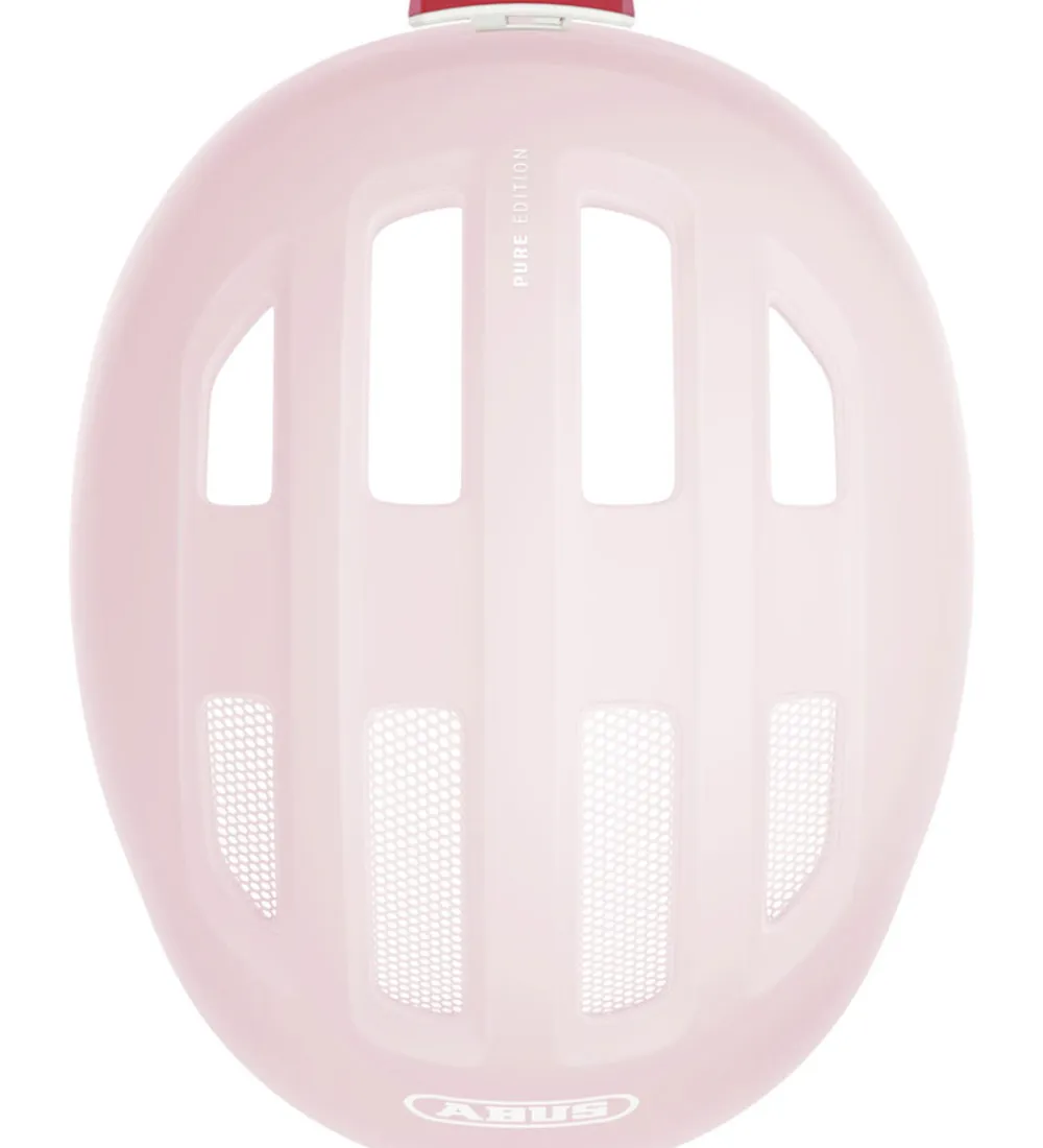 Abus Børnesikkerhed|Cykelhjelme*Cykelhjelm - Smiley 3.0 Ace Led - Pure Rose
