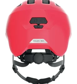 Abus Børnesikkerhed|Cykelhjelme*Cykelhjelm - Smiley 3.0 - Shiny Red