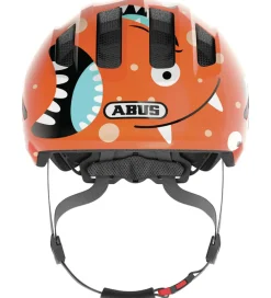 Abus Børnesikkerhed|Cykelhjelme*Cykelhjelm - Smiley 3.0 - Orange Monster