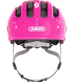 Børnesikkerhed|Cykelhjelme-Abus Cykelhjelm - Smiley 3.0 - Pink Butterfly