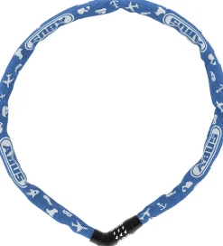 Abus Cykellåse|Cykellåse*Kædelås - 4804C Symbols - 75 cm - Blå