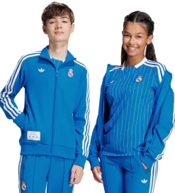 adidas Originals Fodbold*Cardigan - Real Madrid - Blue Bird/Hvid