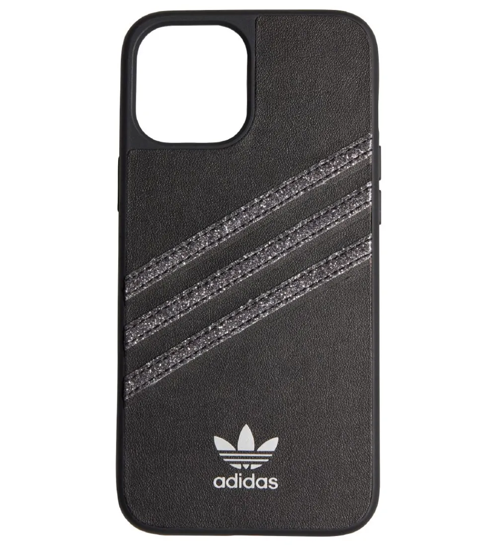 Mobilcovers-adidas Originals Cover - iPhone 12 Pro Max - Sort m. Glitter