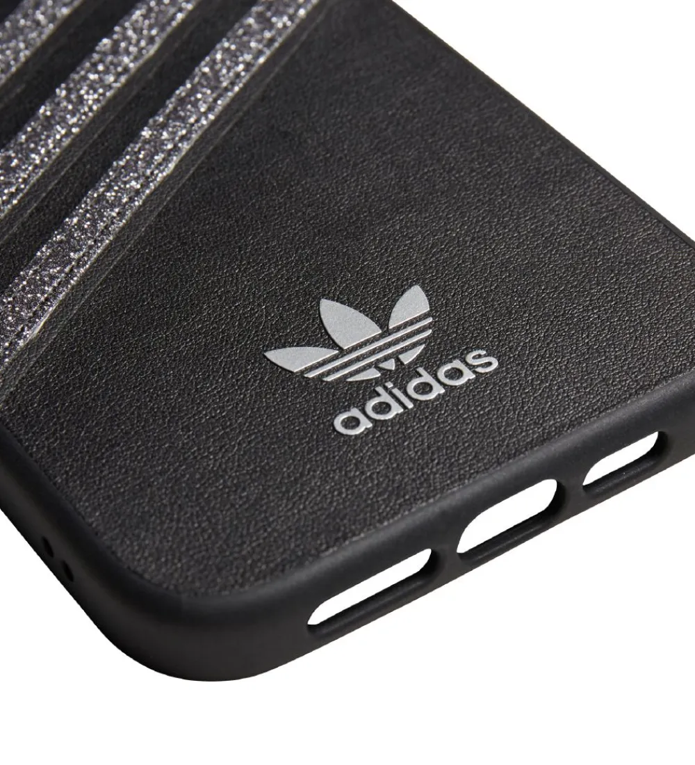 Mobilcovers-adidas Originals Cover - iPhone 12 Pro Max - Sort m. Glitter
