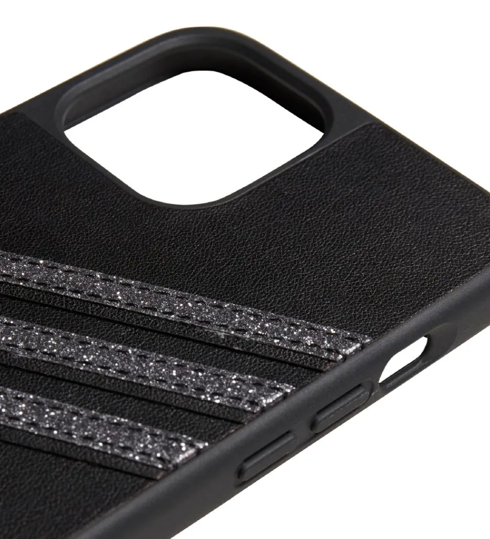 Mobilcovers-adidas Originals Cover - iPhone 12 Pro Max - Sort m. Glitter