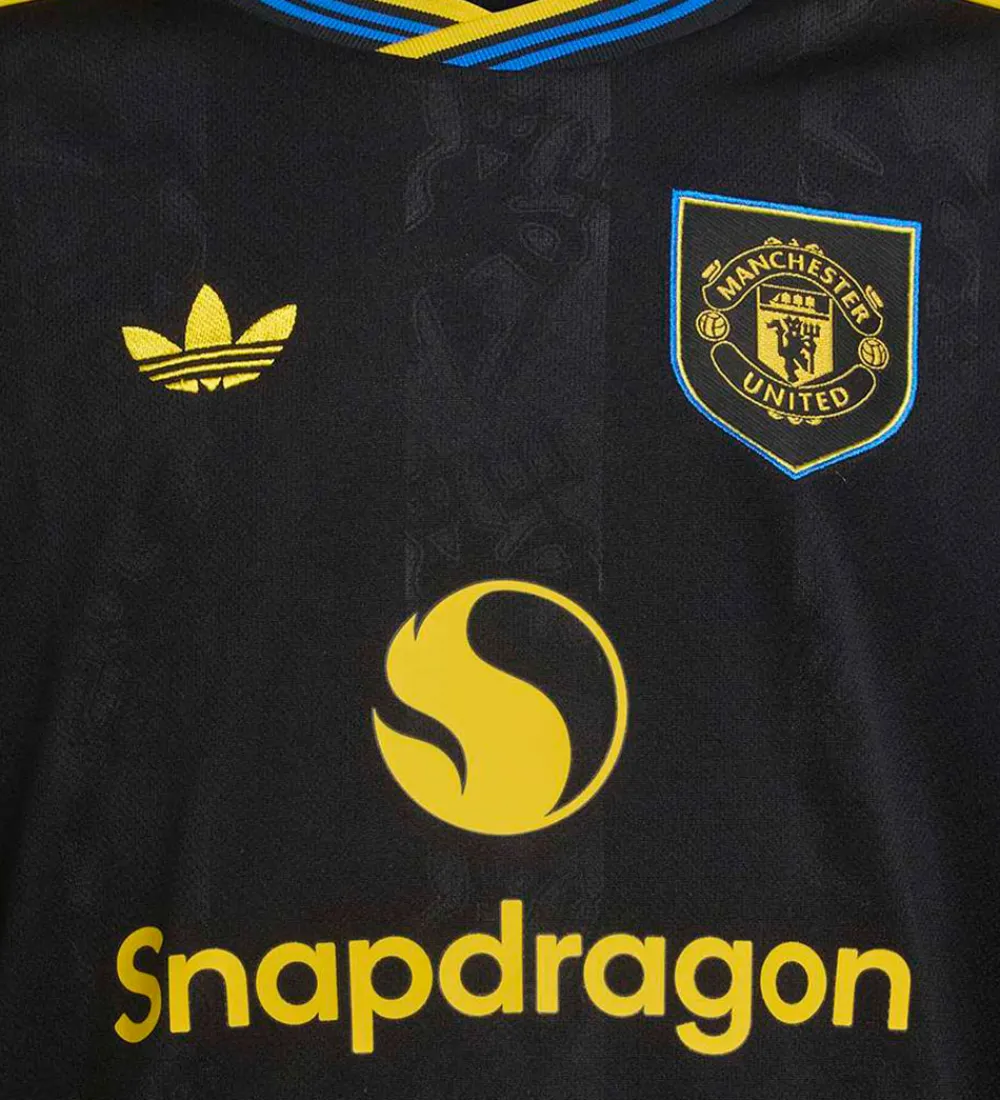 adidas Originals Fodboldtrøjer|Fodbold*Fodboldtrøje - Manchester United 3. Sæt - Sort