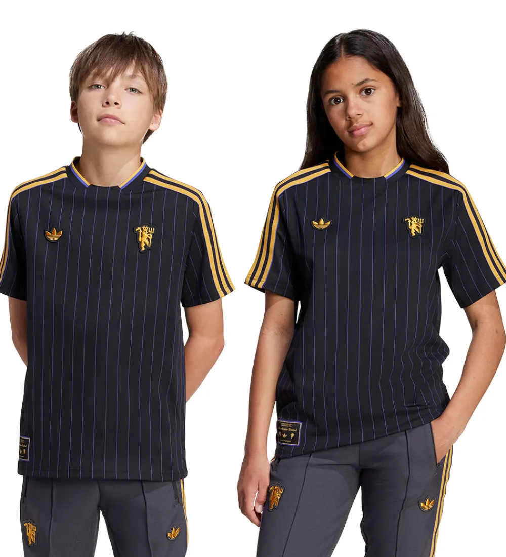 adidas Originals Fodboldtrøjer|Fodbold*Fodboldtrøje - Manchester United - Sort