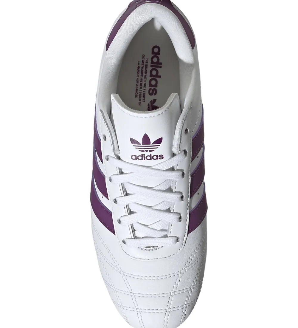 Indendørssko-adidas Originals Indendørssko - Taekwondo LA - Ftwwht/Ricmau/Gum