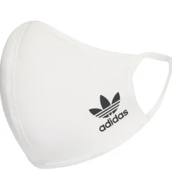 Mundbind-adidas Originals Mundbind - 3-pak - Hvid m. Logo