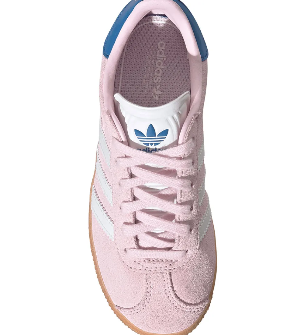 Sneakers-adidas Originals Sko - Gazelle C - Clpink/Ftwwht/Blubir