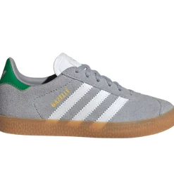 Sneakers-adidas Originals Sko - Gazelle C - HALSIL/FTWWHT/GREEN