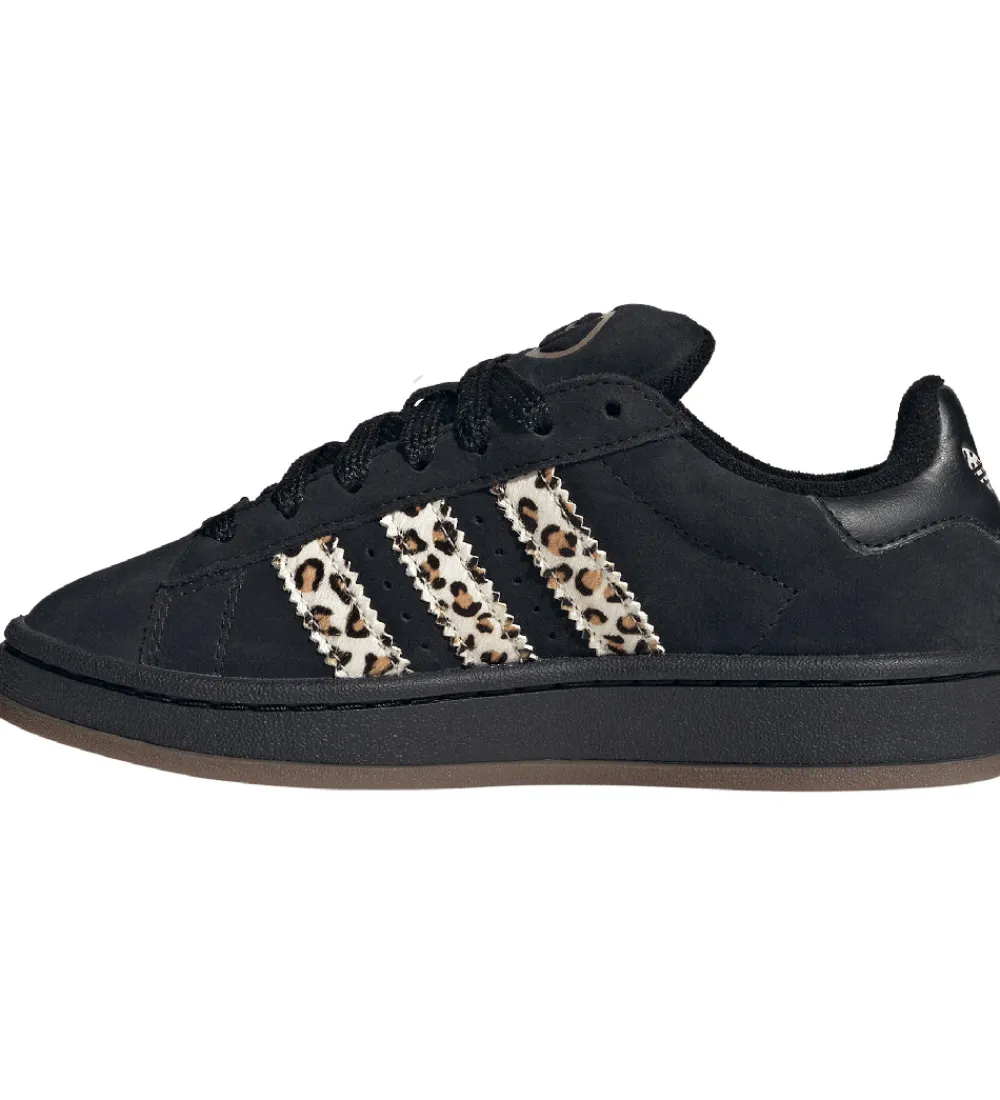 Sneakers-adidas Originals Sko Campus OOs J - Cblack/Wonwhi/Trabrn