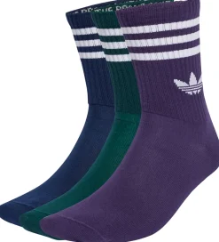 adidas Originals Strømper*Strømper - 3-pak - 3S Crew - Nindig/Aurivy/Aurp