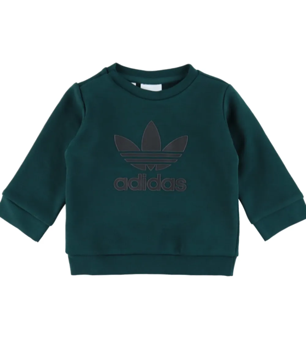 adidas Originals Sweatshirts*Sweatsæt - Crew - Aurivy/Black