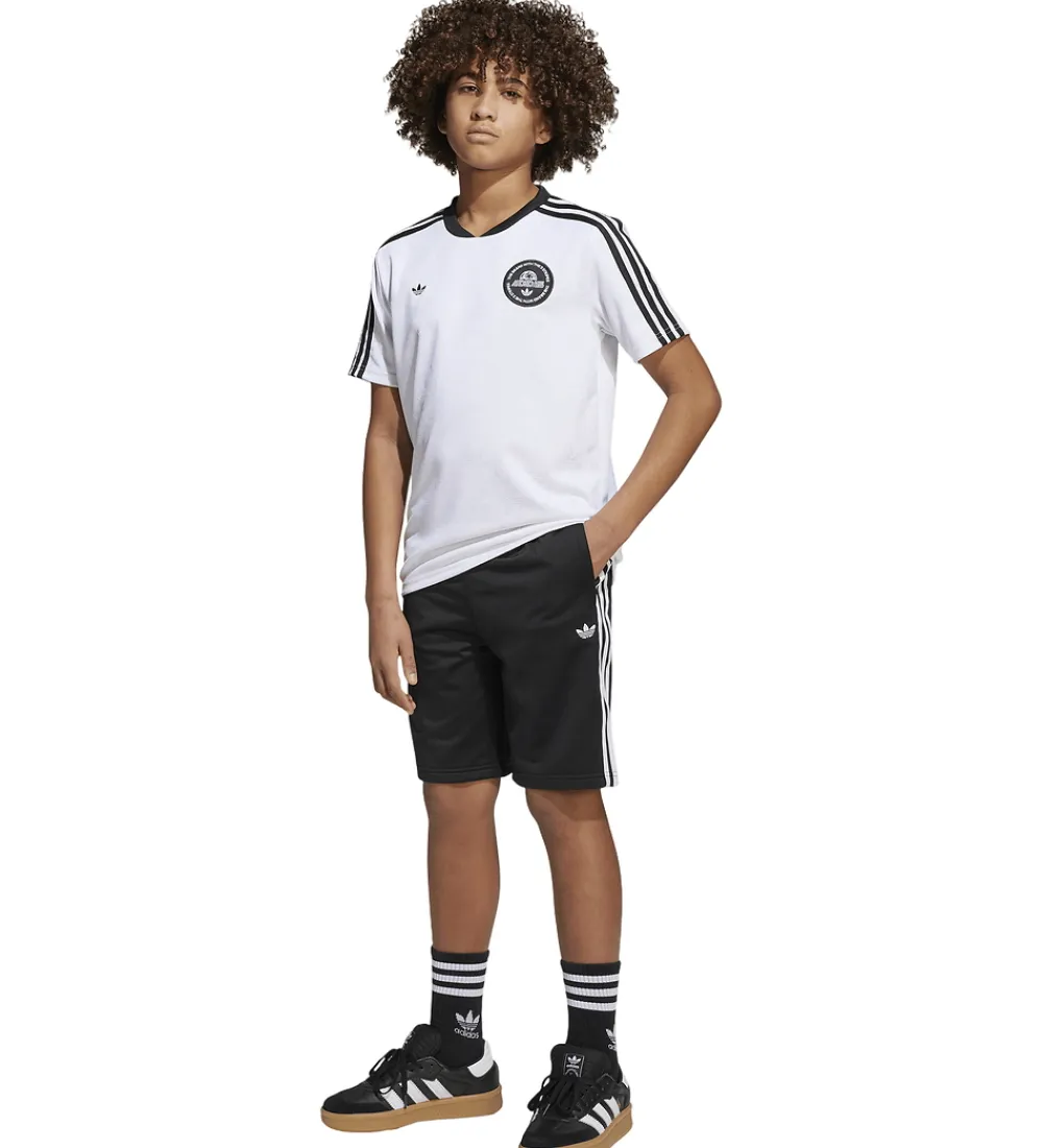 adidas Originals T-Shirts Og Toppe|Træning Og Gymnastik*T-Shirt - Hvid m. Sort