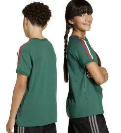 adidas Originals Pigetøj|Drengetøj*T-shirt - 3S - Drkgrn/White