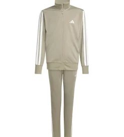 adidas Performance Træningssæt|Træning Og Gymnastik*adidas Performaance Træningssæt - J 3S Tr Ts - Silpeb/White