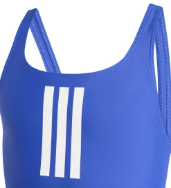 Badetøj-adidas Performance Badedragt - 3S Mid Suit Gy - Selubl/White