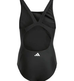 Basis-adidas Performance Badedragt - 3S MID SUIT GY - Sort/Hvid